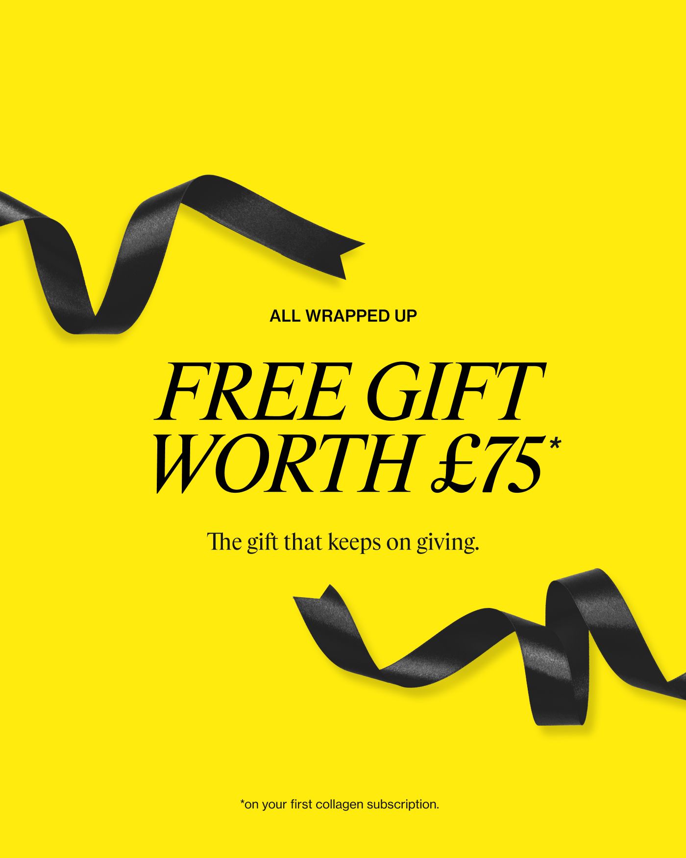 Receive x Free Gifts with first subscription