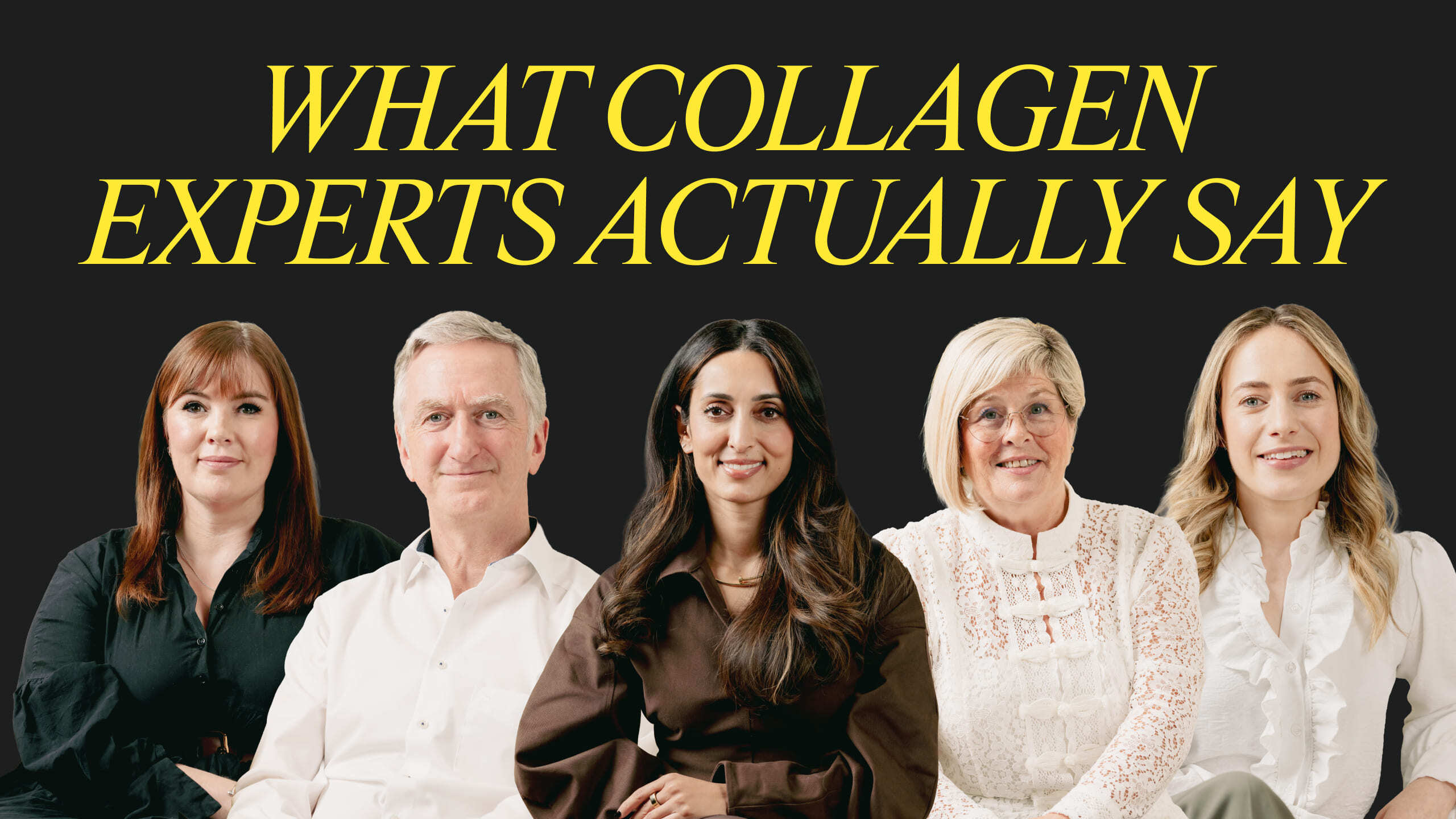 What collagen experts say about skin ageing, supplements and results.