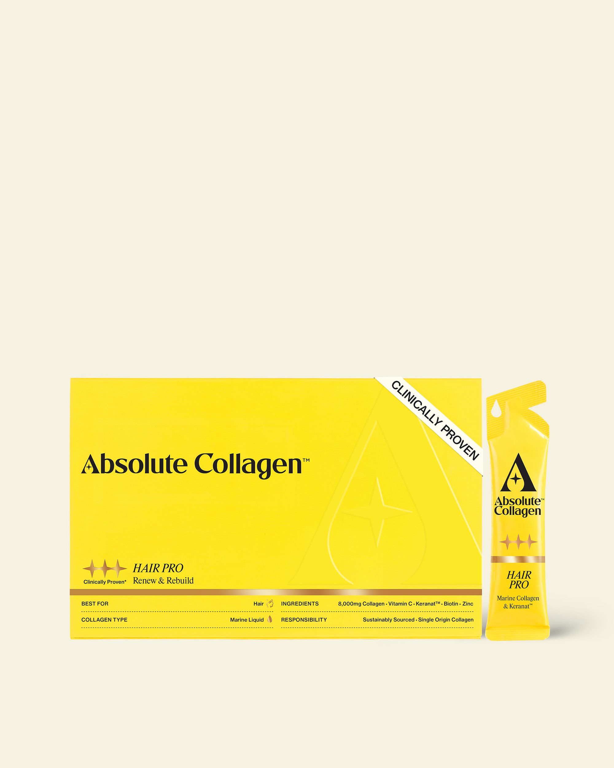 Absolute Collagen Hair Pro Collagen Supplement Drink